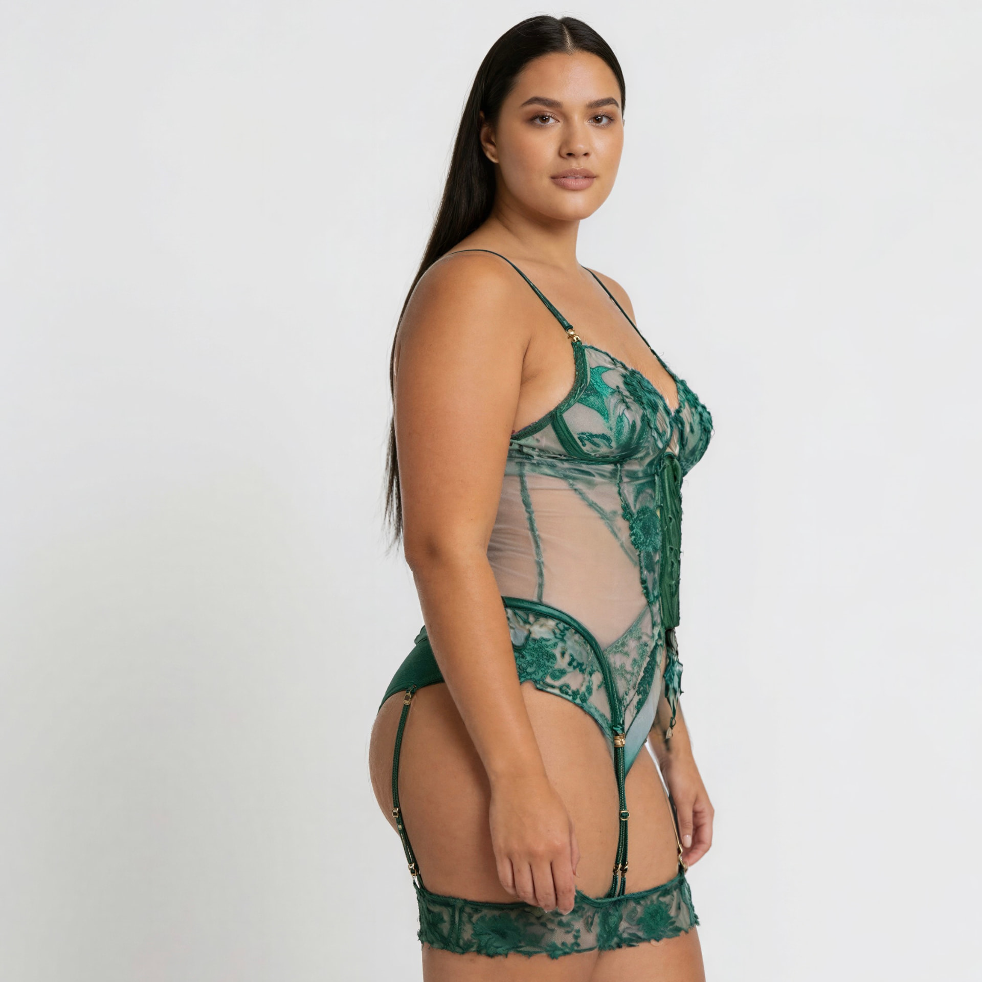 Body Guêpière Émeraude